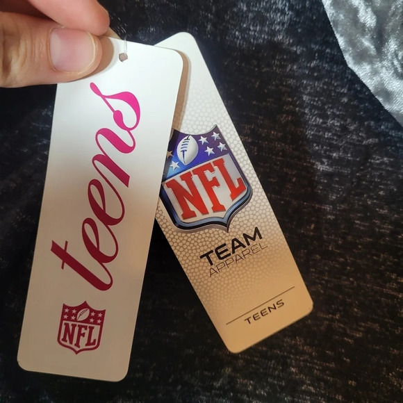 NWT NFL Panthers L Velvet Hoodie - Picture 5 of 8